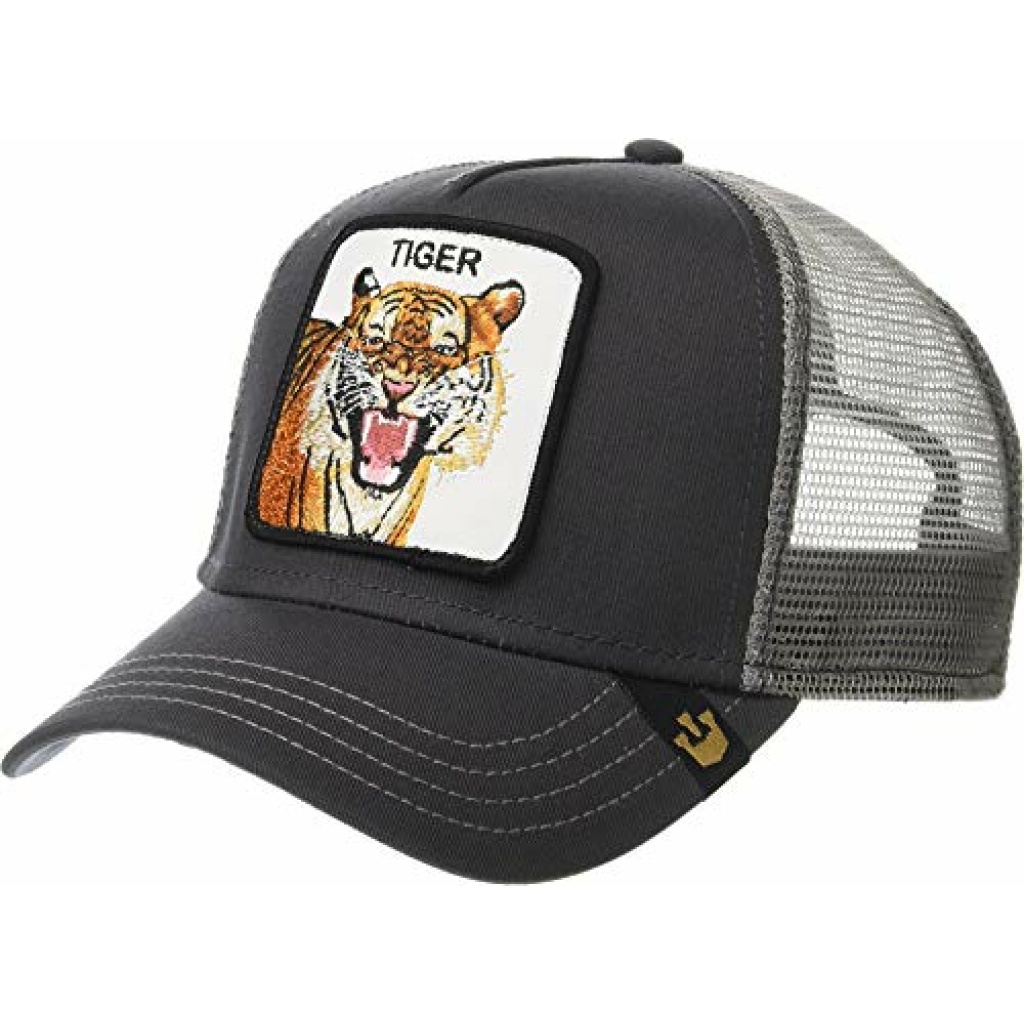 Goorin Bros. Trucker Cap Eye of The Tiger/Tiger Grey - One-Size - Funky ...