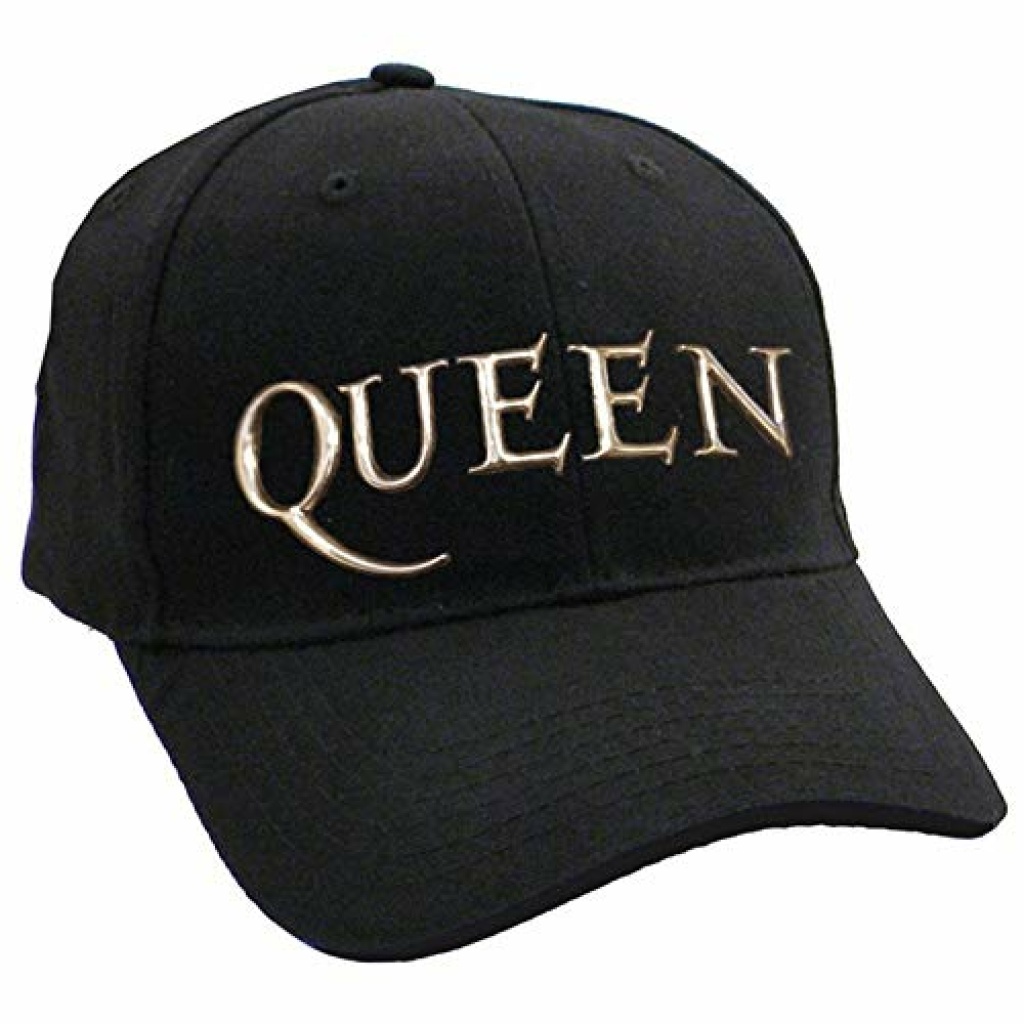 Queen Baseball Cap We Will Rock You Chrome Logo Official Black ...