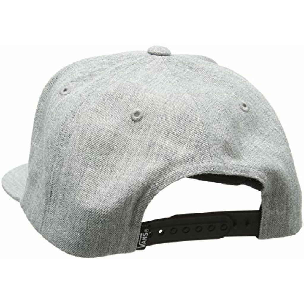 Vans Men's Full Patch Snapback Baseball Cap, Grey (Heather Grey Htg ...