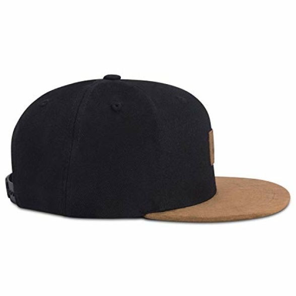 Johnny Urban Cap Men and Women Snapback Black Brown - Dean