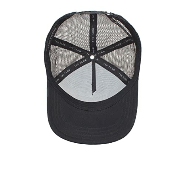 Goorin Bros. One Size The Farm Unisex Original Adjustable Snapback Trucker Hat, Black - Image 6